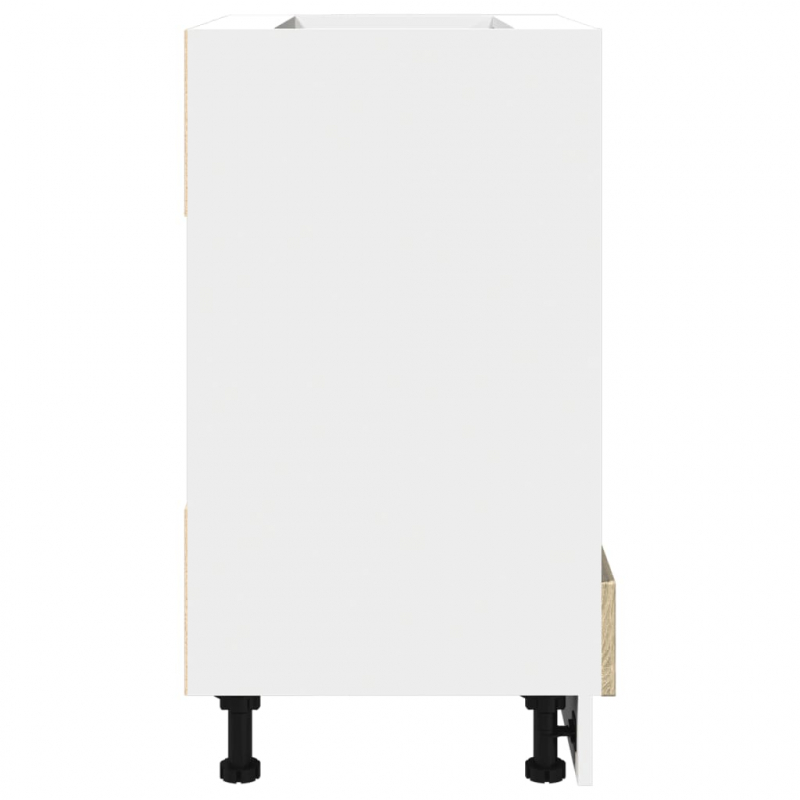 Herdumbauschrank Sonoma-Eiche 60x46x81,5 cm Holzwerkstoff