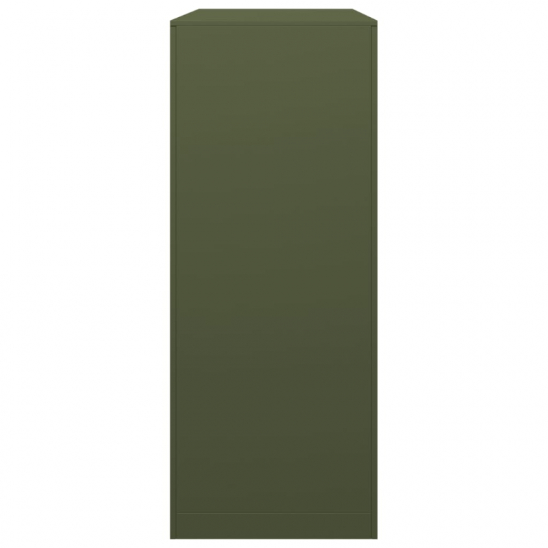 Brennholzregal Grün 100x40x100 cm Stahl