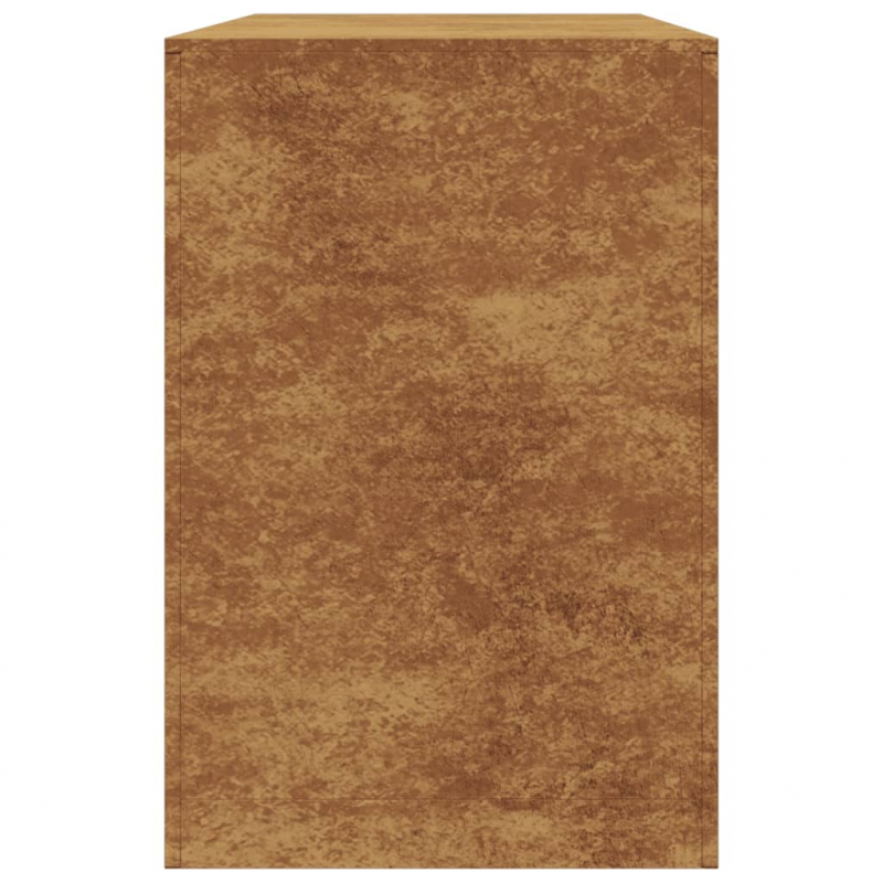 Brennholzregal 100x40x60 cm Wetterfester Stahl