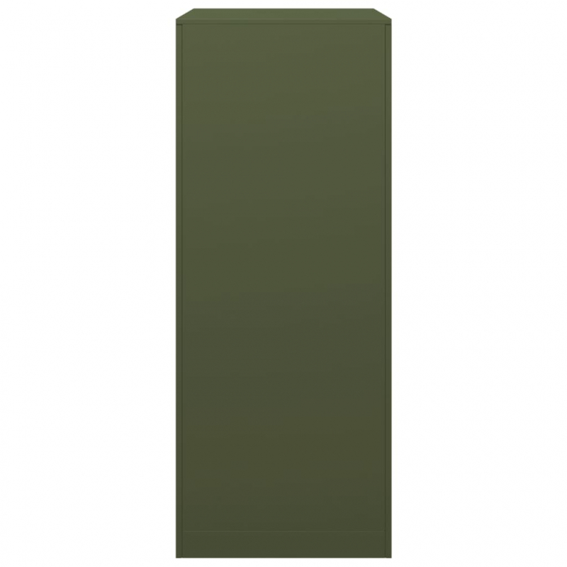 Brennholzregal Grün 60x40x100 cm Stahl