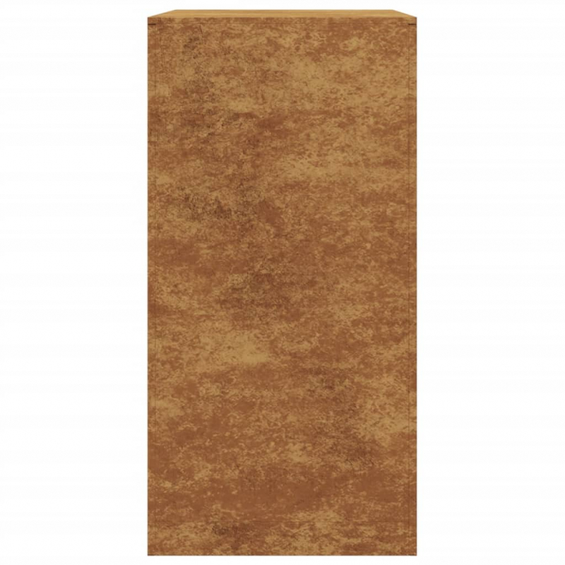 Brennholzregal 60x40x80 cm Wetterfester Stahl