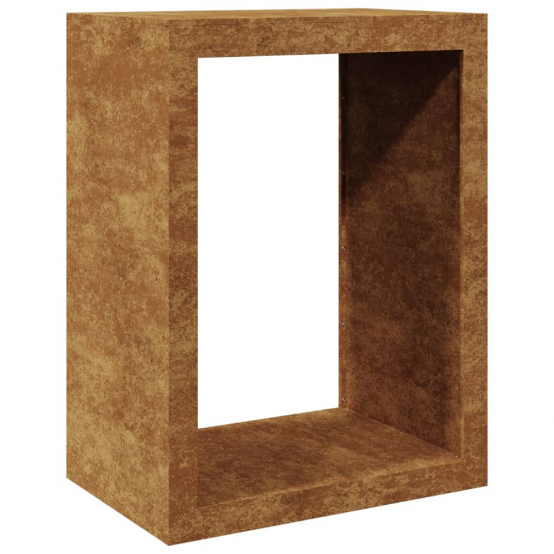 Brennholzregal 60x40x80 cm Wetterfester Stahl