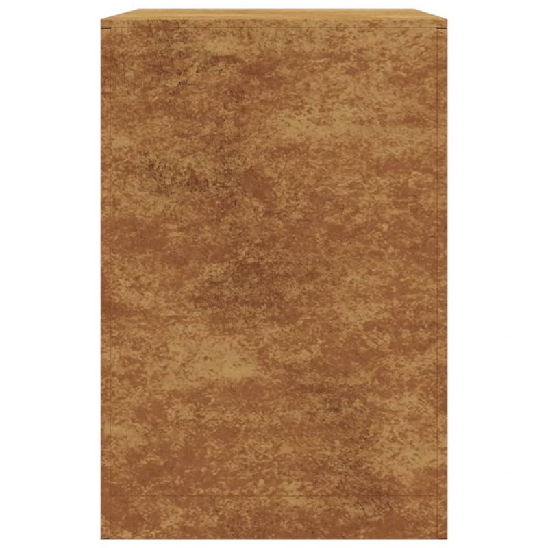 Brennholzregal 60x40x60 cm Wetterfester Stahl