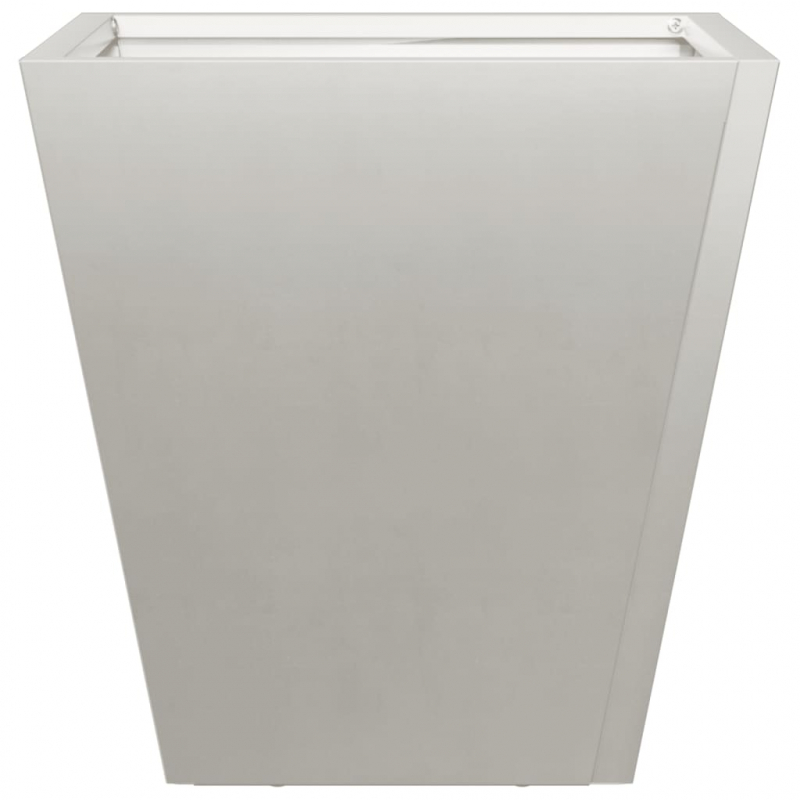 Pflanzkübel 2 Stk. 30x30x30 cm Edelstahl