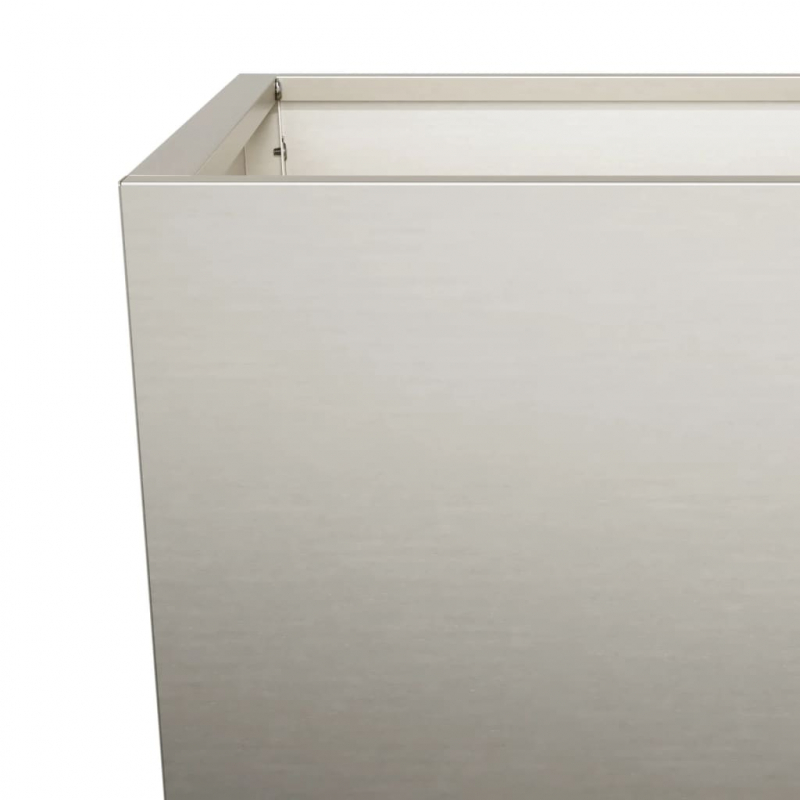 Pflanzkübel 2 Stk. 35x35x75 cm Wetterfester Stahl