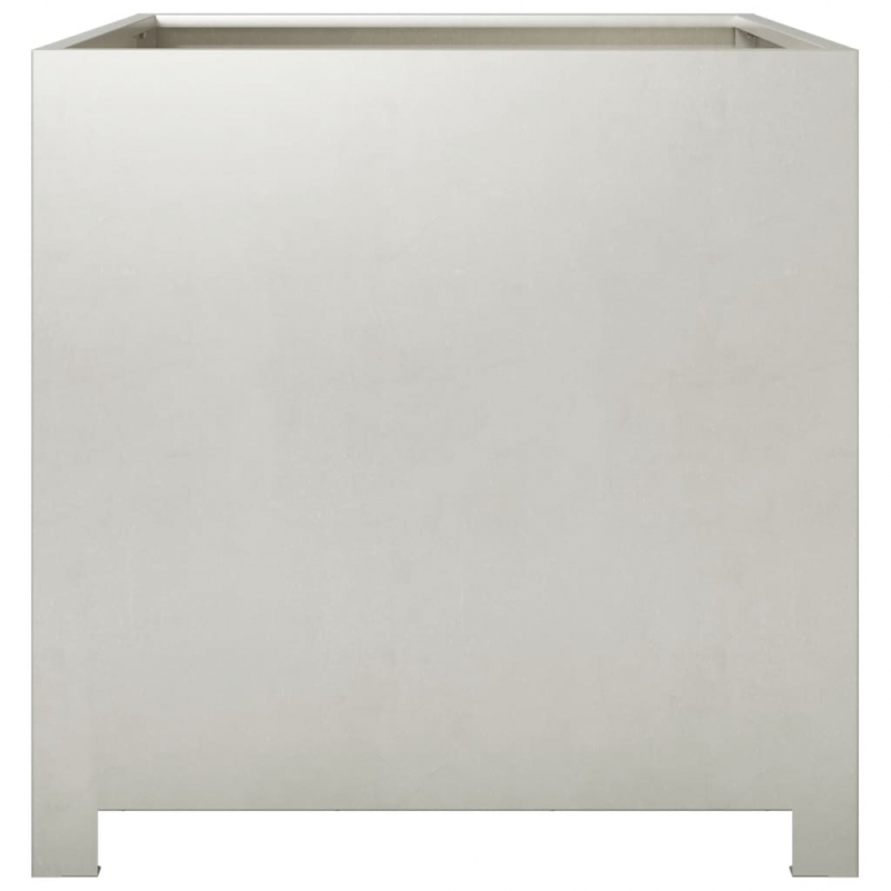 Pflanzkübel 50x50x50 cm Edelstahl