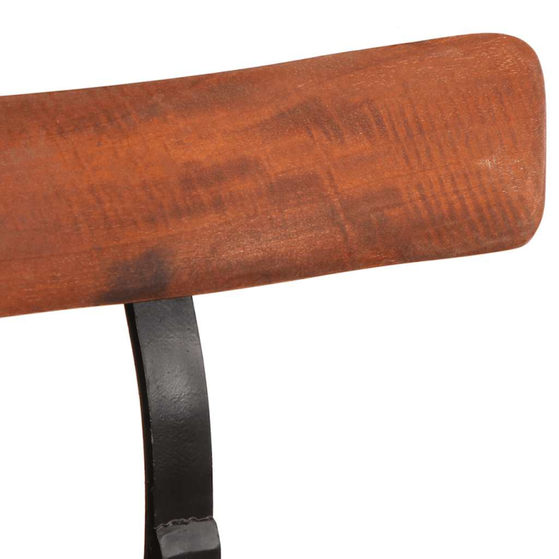 Barhocker 2 Stk. 49x43x103 cm Mango Massivholz