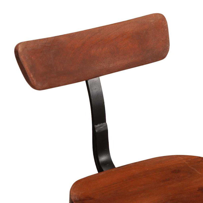 Barhocker 2 Stk. 49x43x88 cm Mango Massivholz