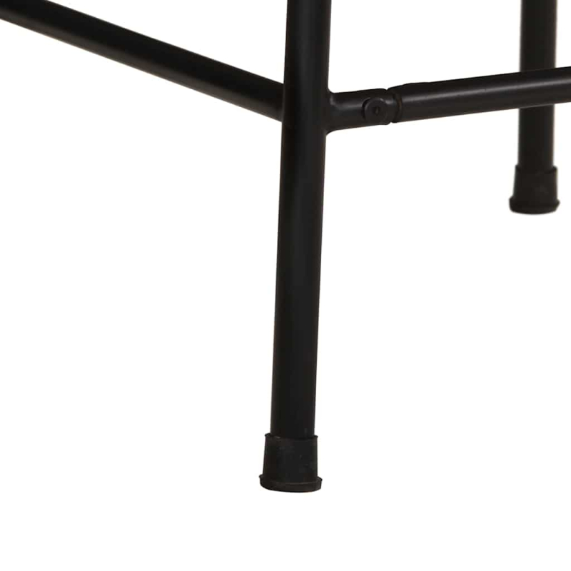 Barhocker 2 Stk. 46x35,5x70 cm Altholz Massivholz