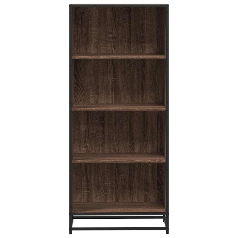 Bücherregal Braun Eichen-Optik 60x35x139 cm Holzwerkstoff
