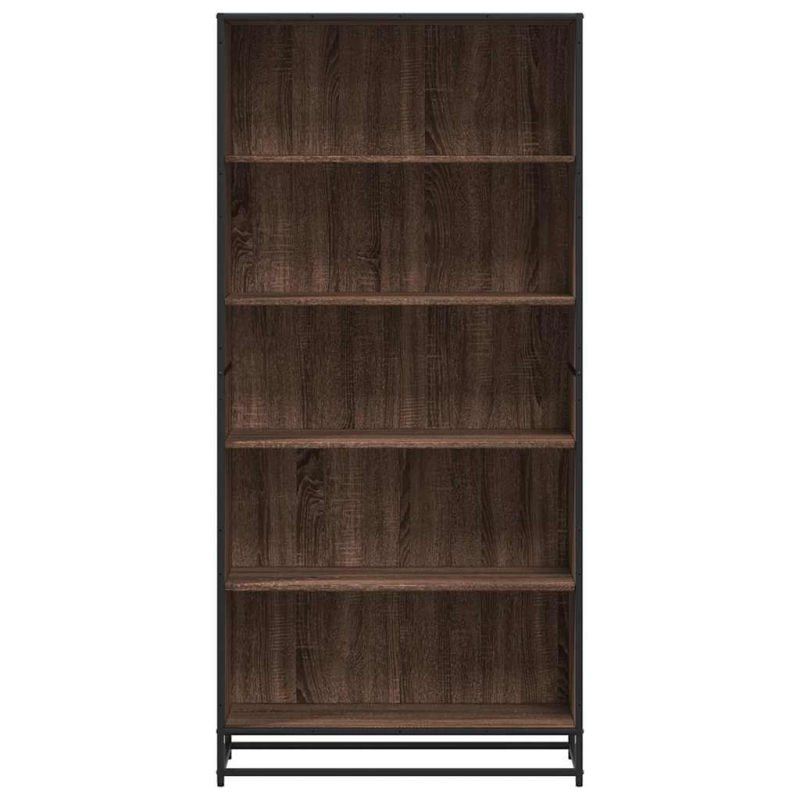 Bücherregal Räuchereiche 80,5x35x170,5 cm Holzwerkstoff