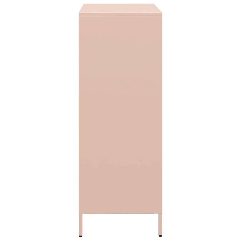 Highboard Rosa 68x39x103,5 cm Stahl