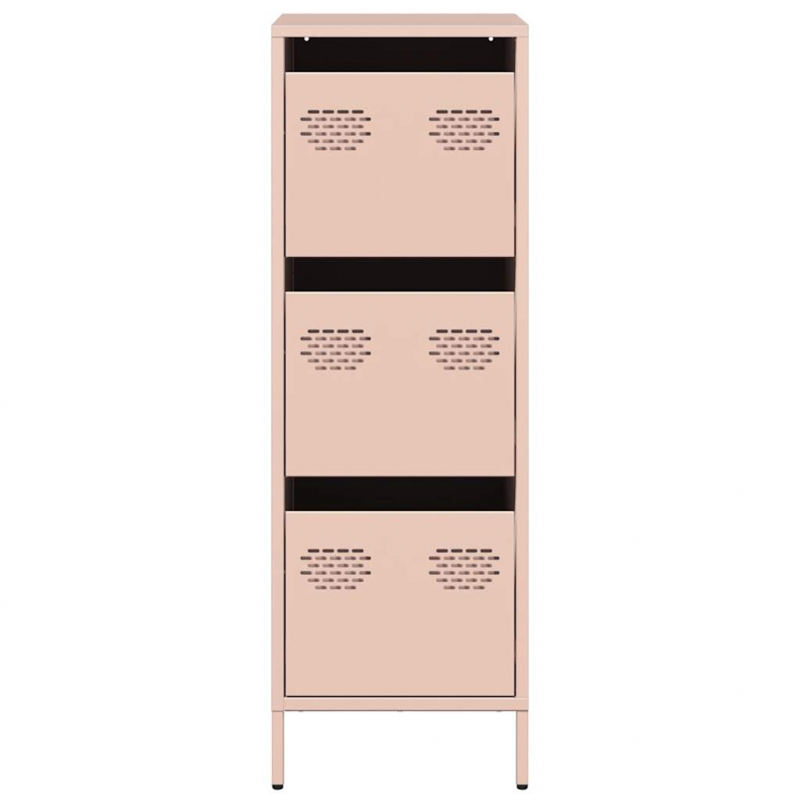 Highboard Rosa 39x35x103,5 cm Stahl