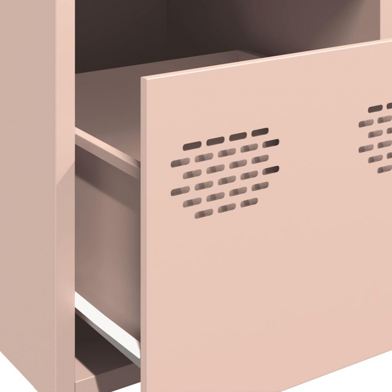 Highboard Rosa 39x35x103,5 cm Stahl