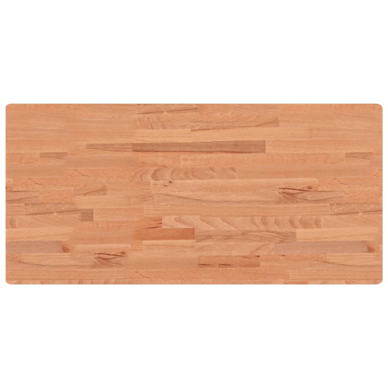 Waschbeckenregal Wandmontage Stahl und Massivholz Buche