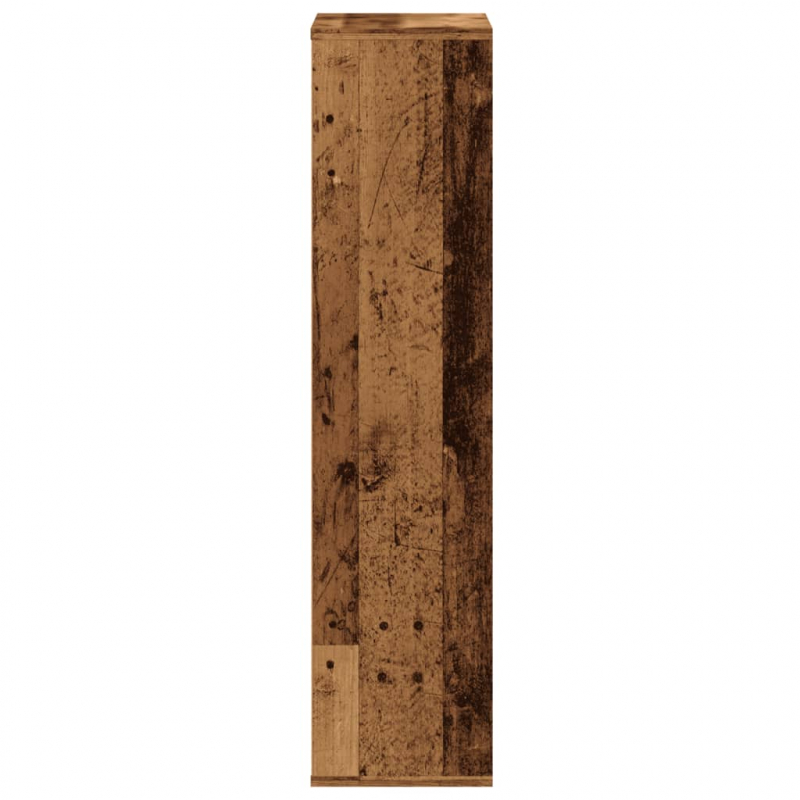 Bücherregal Altholz-Optik 50x25x105 cm Holzwerkstoff