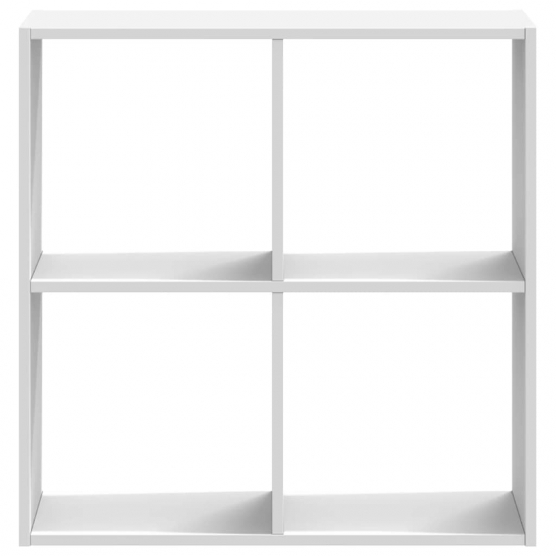 Bücherregal Weiß 68,5x32x68,5 cm Holzwerkstoff