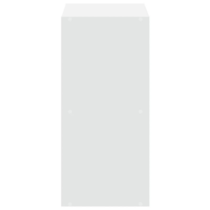 Bücherregal Weiß 68,5x32x68,5 cm Holzwerkstoff