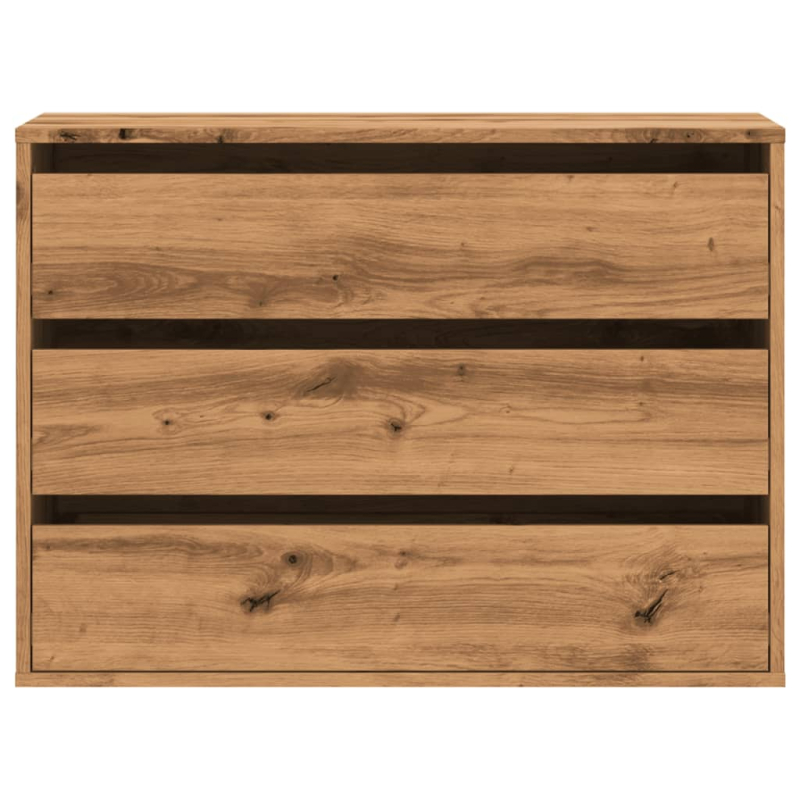 Kommode Artisan-Eiche 80x41x58 cm Holzwerkstoff