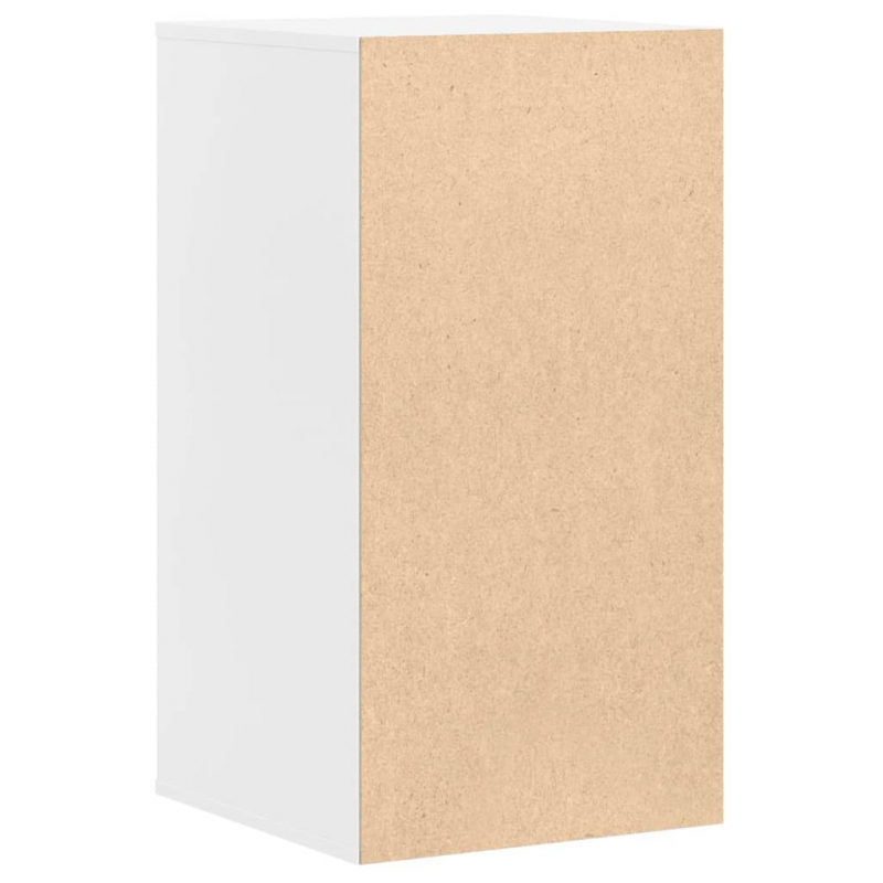 Kommode Weiß 40x41x76 cm Holzwerkstoff