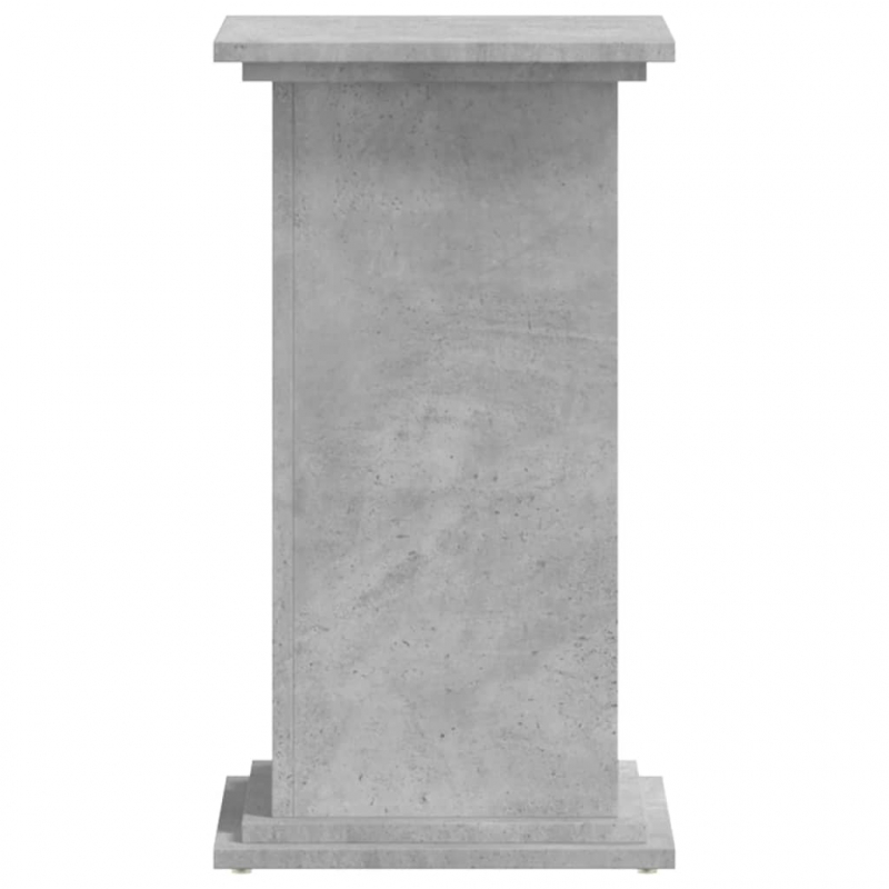 Pflanzenständer Betongrau 33x33x60 cm Holzwerkstoff