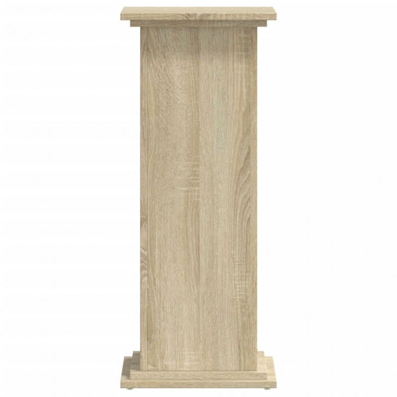 Pflanzenständer Sonoma-Eiche 33x33x80 cm Holzwerkstoff