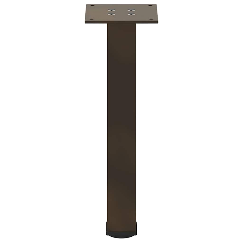 Couchtischbeine 4 Stk. Naturstahl 30-32 cm Stahl