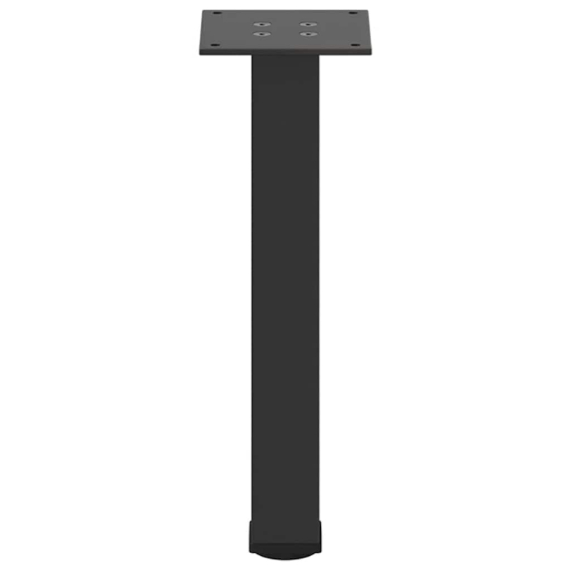 Couchtischbeine 4 Stk. Schwarz 42-44 cm Stahl