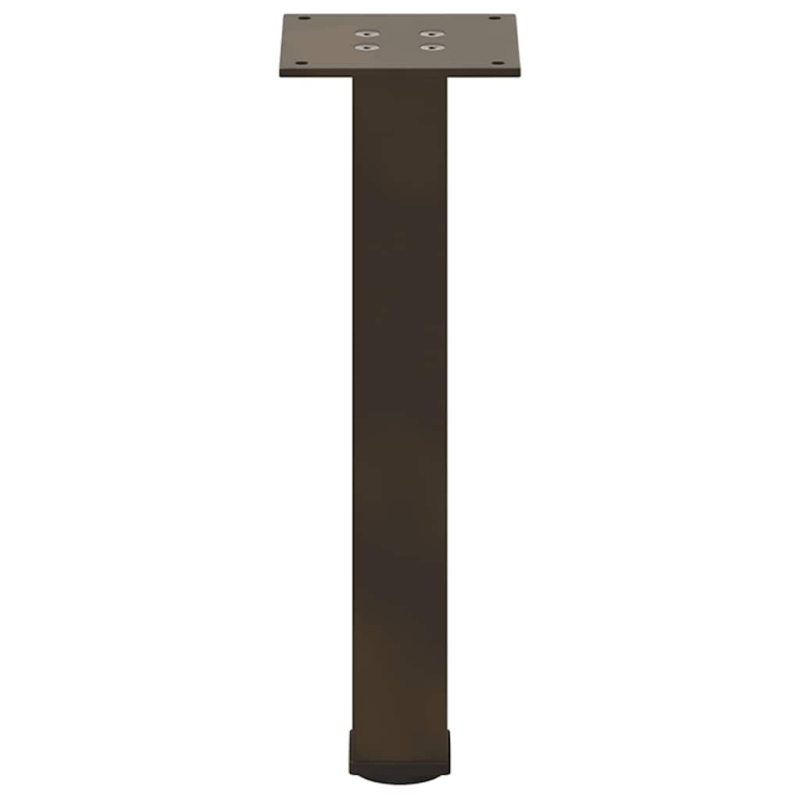 Couchtischbeine 4 Stk. Naturstahl 42-44 cm Stahl