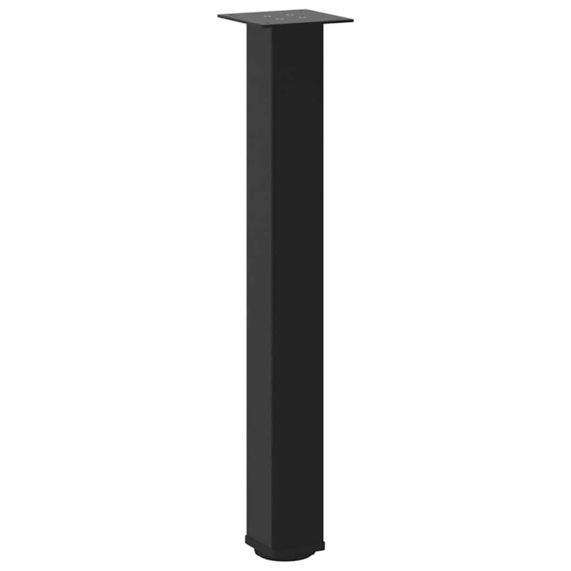 Couchtischbeine 4 Stk. Schwarz 72-74 cm Stahl