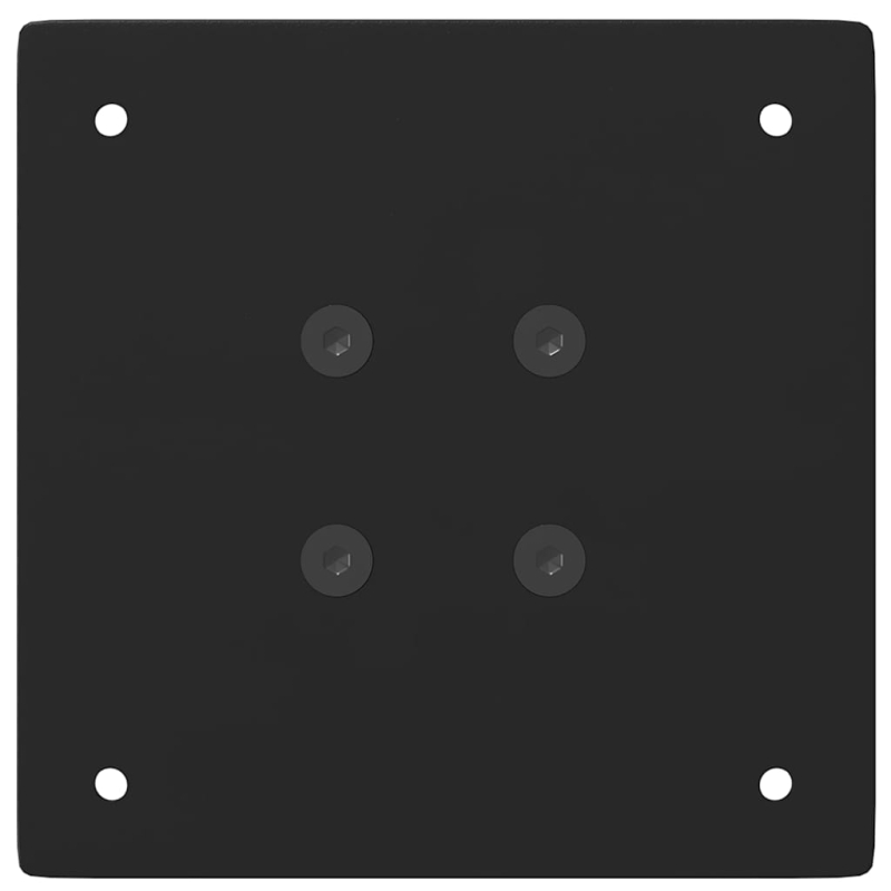 Couchtischbeine 4 Stk. Schwarz 72-74 cm Stahl