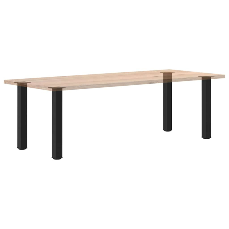 Couchtischbeine 4 Stk. Schwarz 72-74 cm Stahl