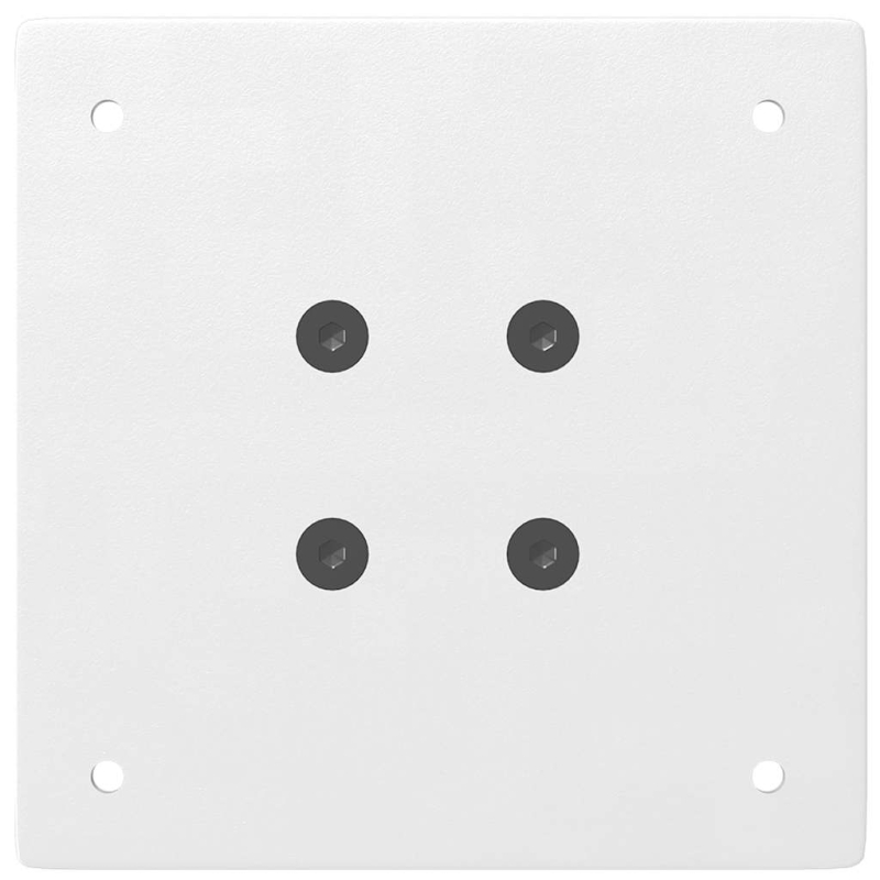 Couchtischbeine 4 Stk. Weiß 110-112 cm Stahl