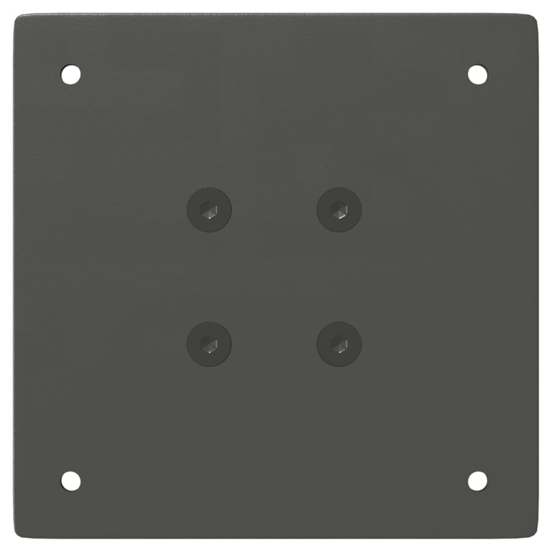 Couchtischbeine 4 Stk. Anthrazit 110-112 cm Stahl