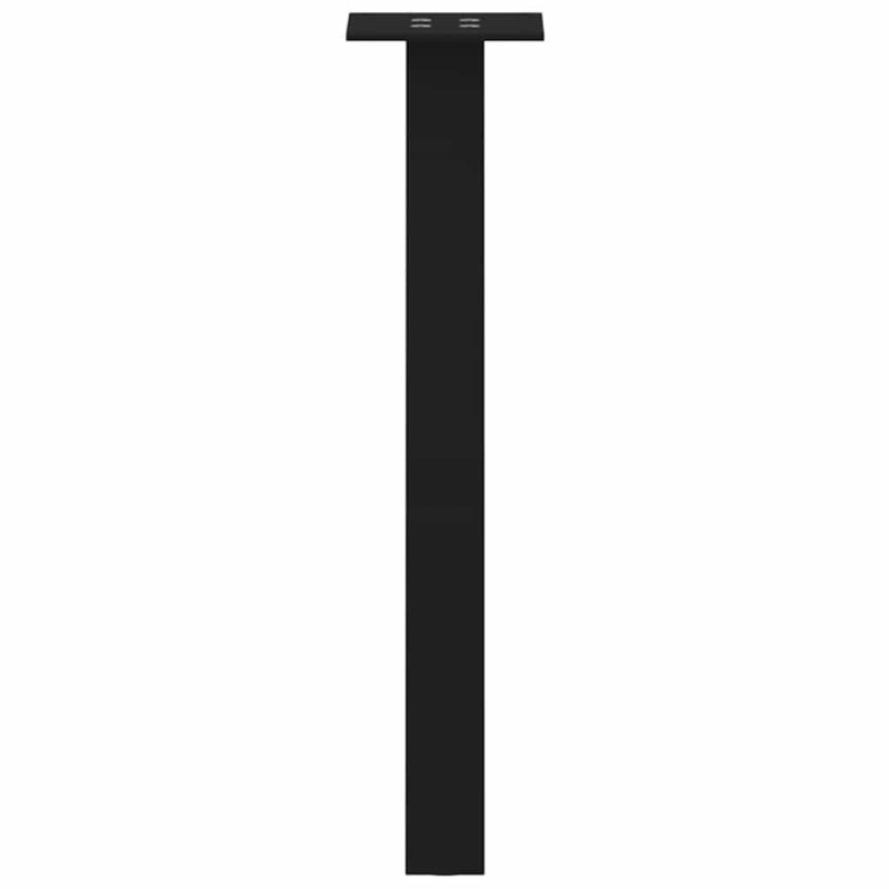 Couchtischbeine 4 Stk. Schwarz 30 cm Stahl