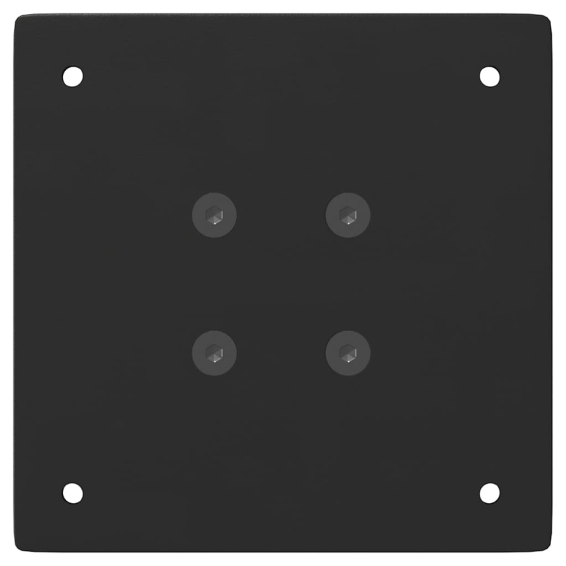 Couchtischbeine 4 Stk. Schwarz 42 cm Stahl