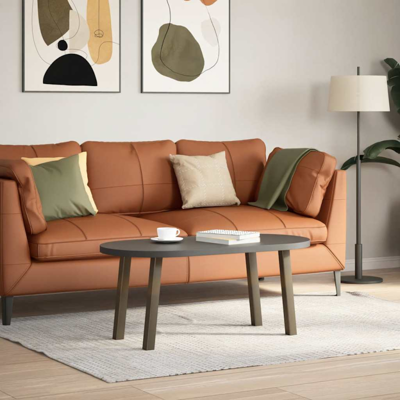 Couchtischbeine 4 Stk. Naturstahl 42 cm Stahl