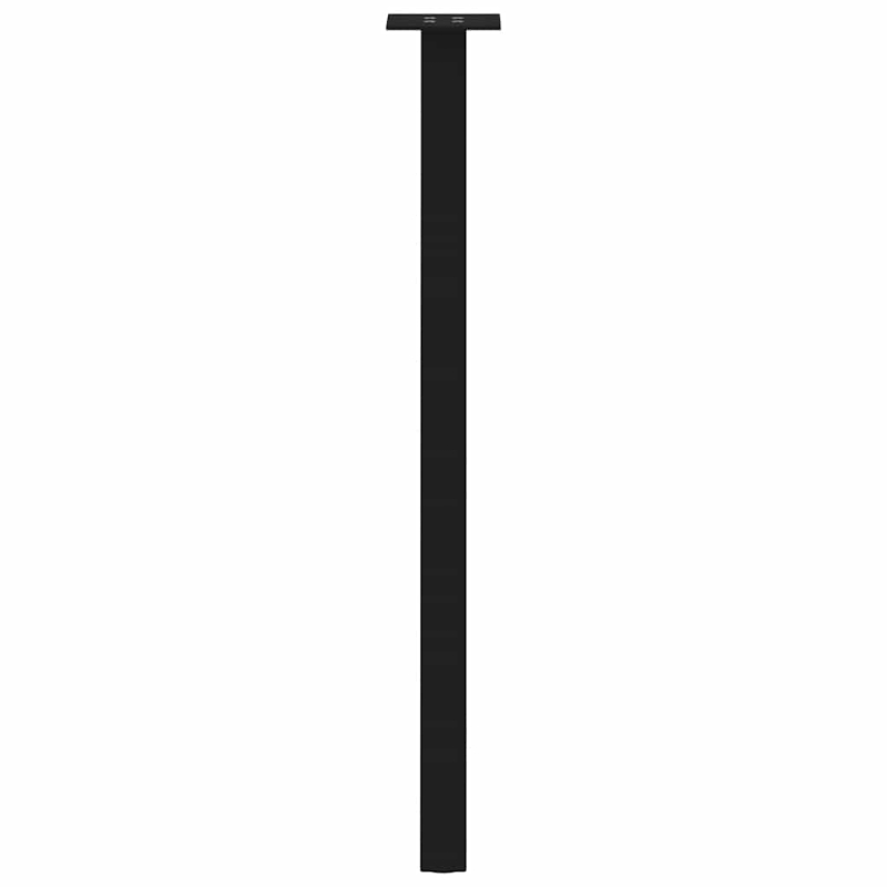 Couchtischbeine 4 Stk. Schwarz 72 cm Stahl