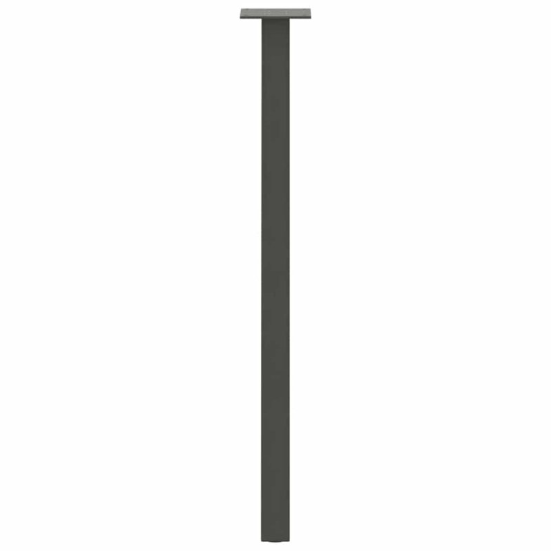 Couchtischbeine 4 Stk. Anthrazit 72 cm Stahl