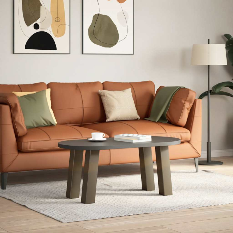 Couchtischbeine 4 Stk. Naturstahl 30 cm Stahl