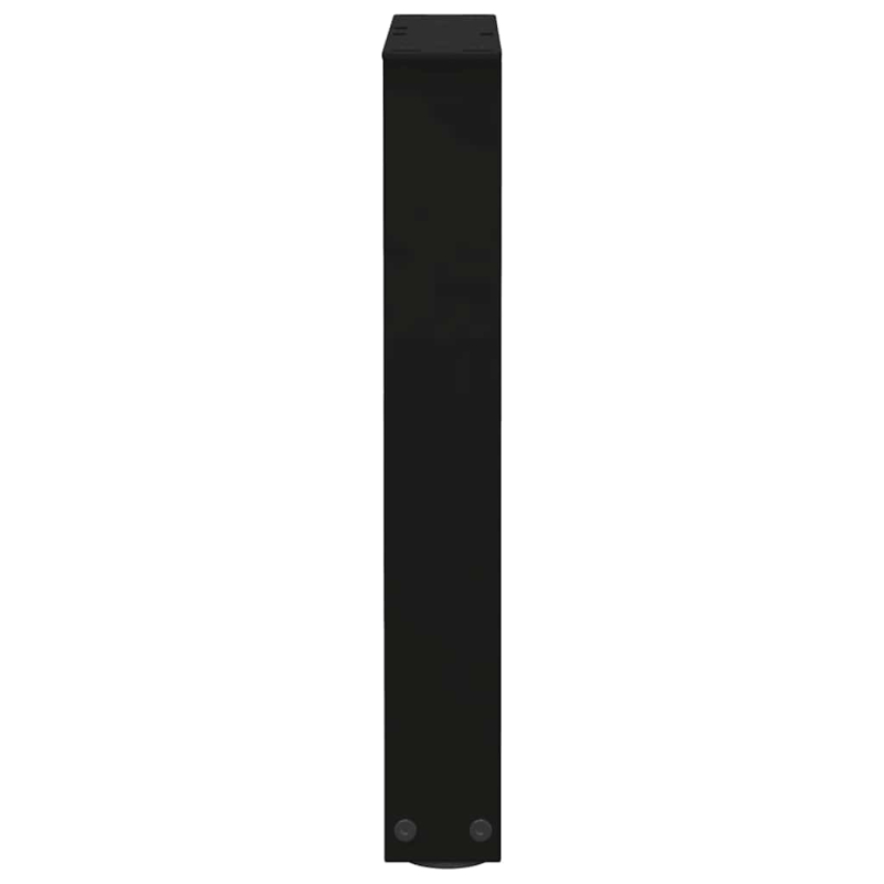 Esstisch Beine V-Form 2 Stück Schwarz 28x(42-43,3) cm Stahl