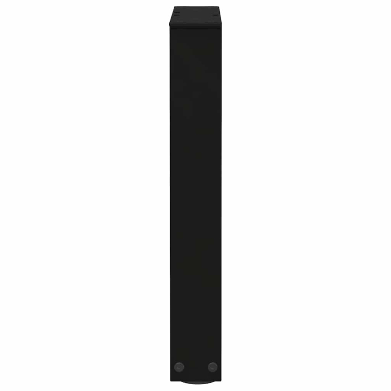 Esstisch Beine V-Form 2 Stück Schwarz 38x(42-43,3) cm Stahl