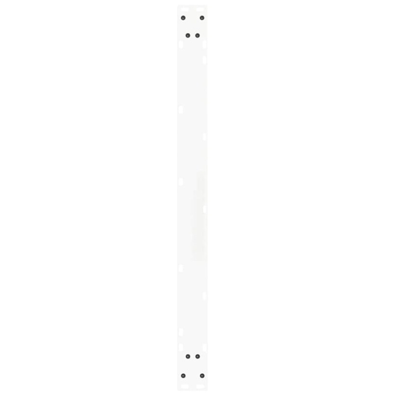 Esstischbeine V-Form 2 Stück Weiß 100x(72-73,3) cm Stahl