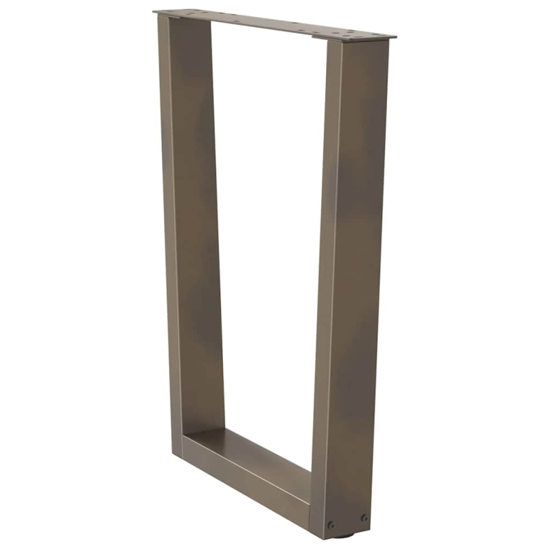 Esstischbeine V-Form 3 Stück Naturstahl 70x(72-73,3) cm Stahl