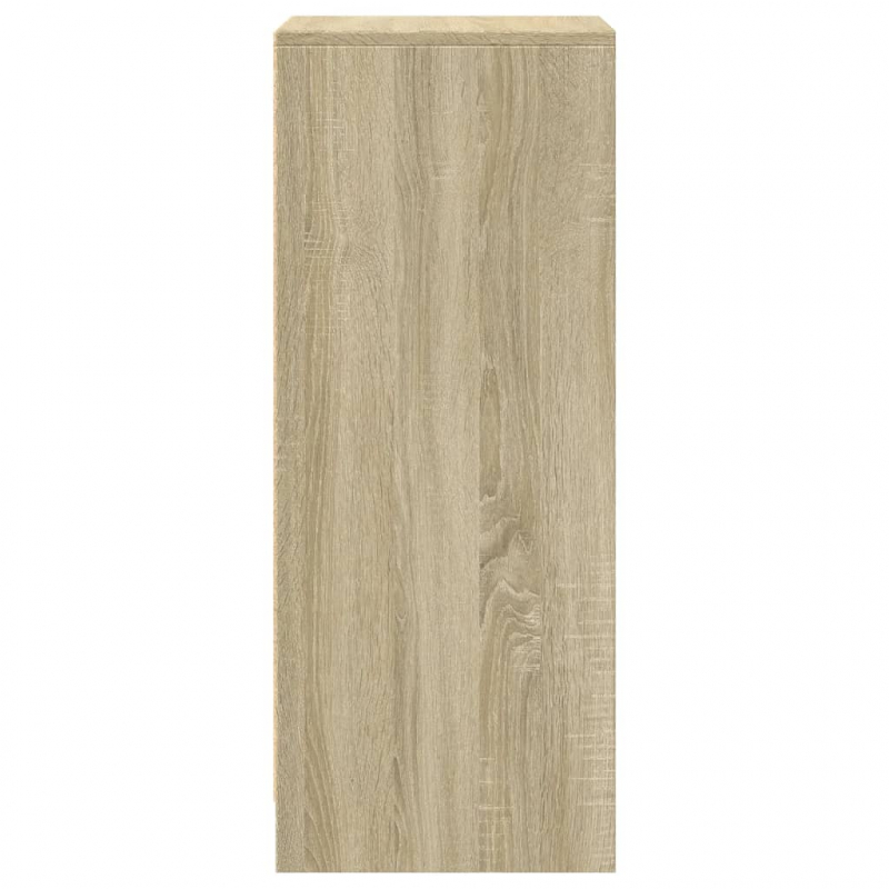 LED-Sideboard Sonoma-Eiche 42,5x34x85 cm Holzwerkstoff