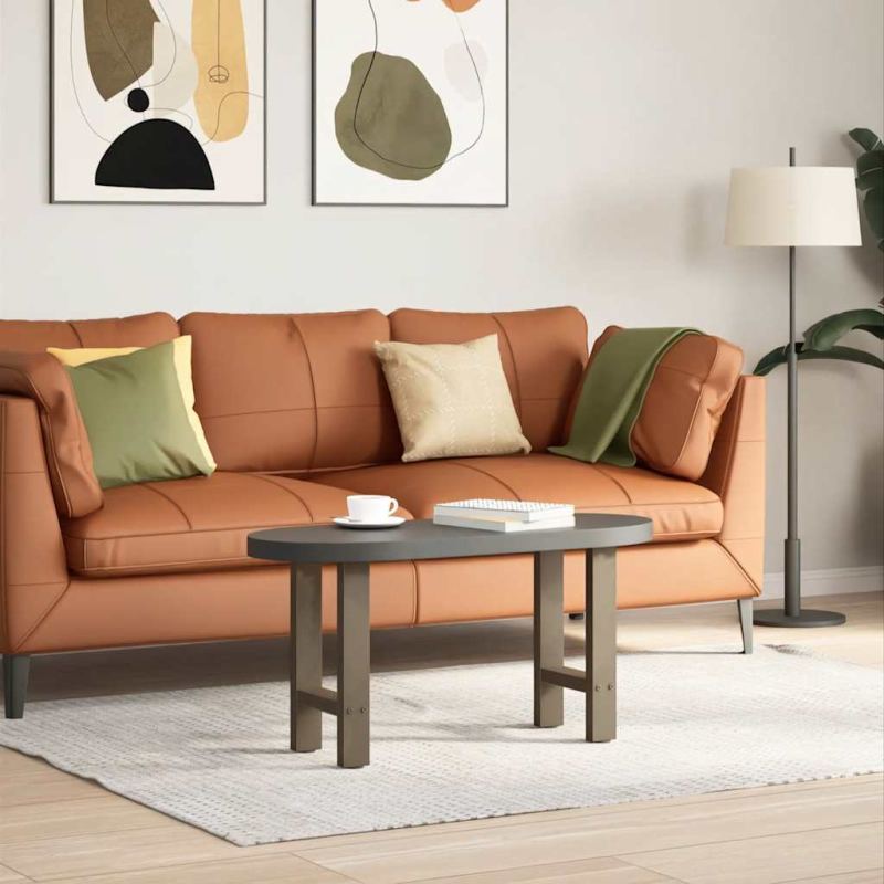 Couchtischbeine Naturstahl 2 Stk. 28x(42-43) cm Stahl