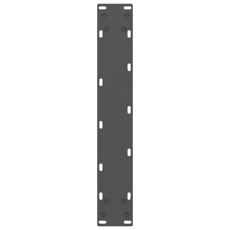 Couchtischbeine Anthrazit 2 Stk. 50x(100-101) cm Stahl