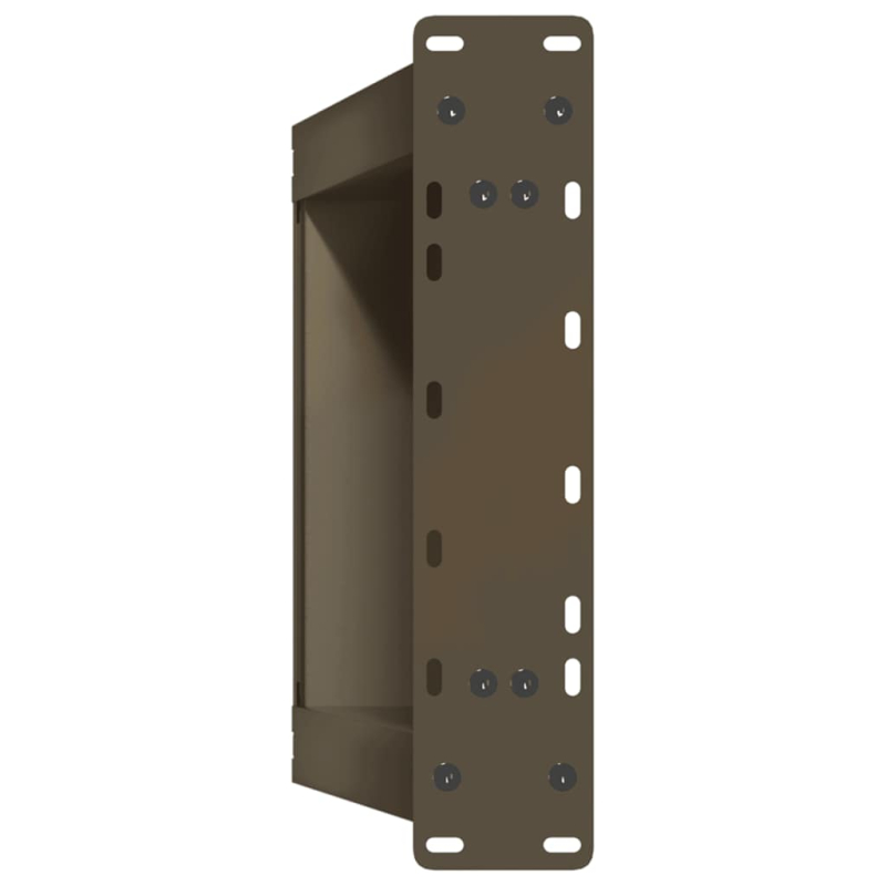 Couchtischbeine U-Form 2 Stk. Naturstahl 38x(42-43) cm Stahl