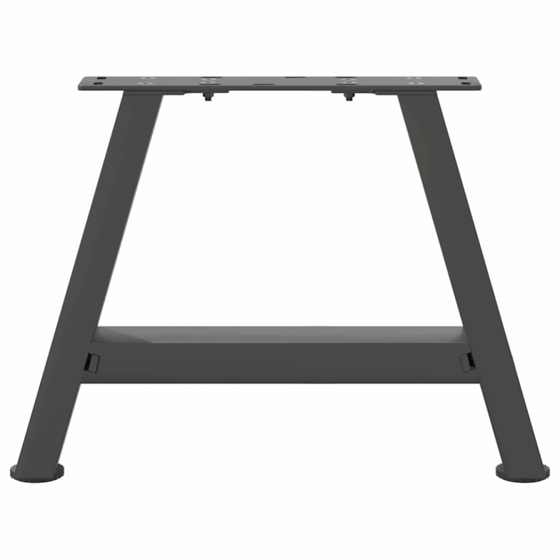 Couchtischbeine A-Form 2 Stk. Anthrazit 50x(30-31) cm Stahl