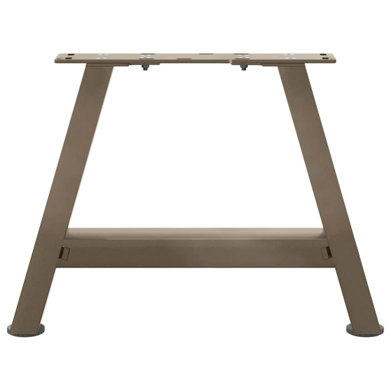 Couchtischbeine A-Form 2 Stk. 50x(30-31) cm Stahl